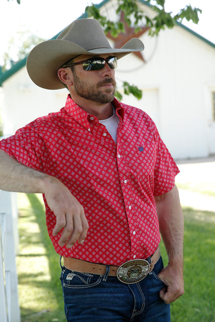 Cinch hot sale cowboy shirts