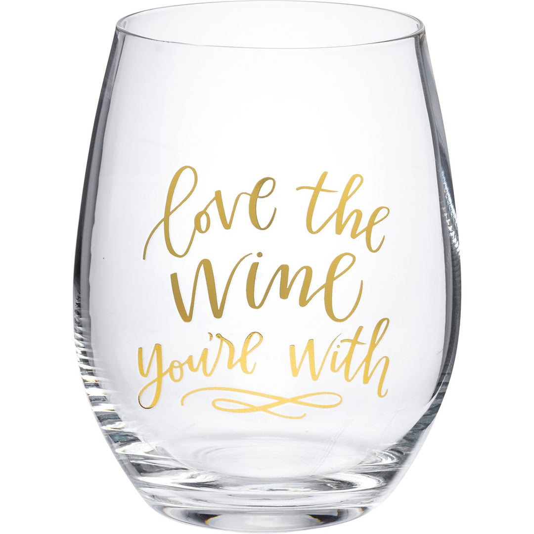 Wine Glass- Love the Wine