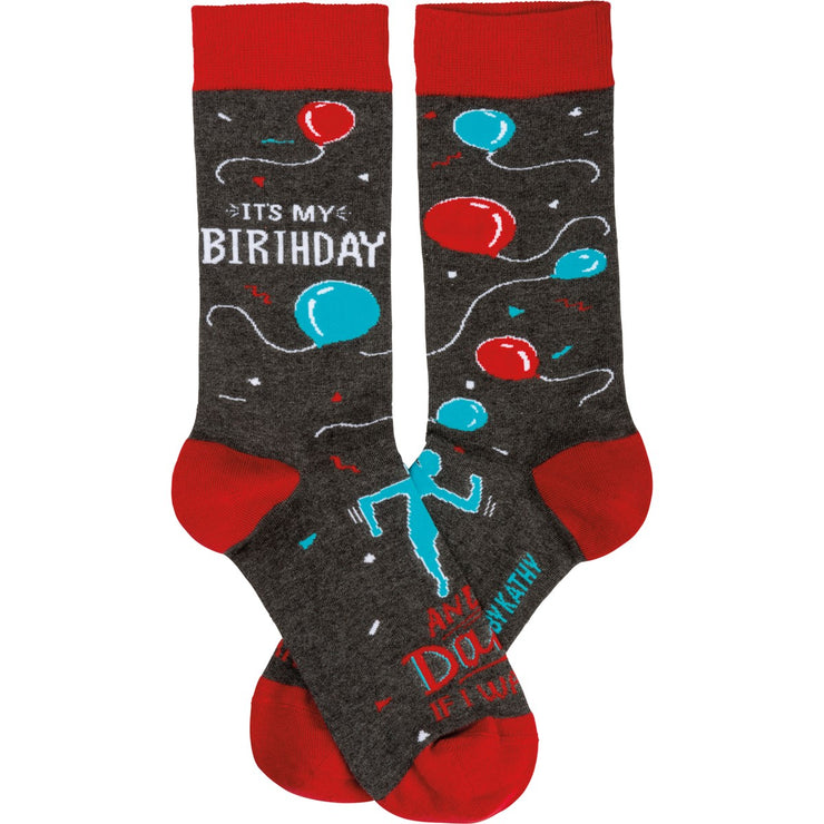 Socks - It's My Birthday & I'll Dance If I Want To