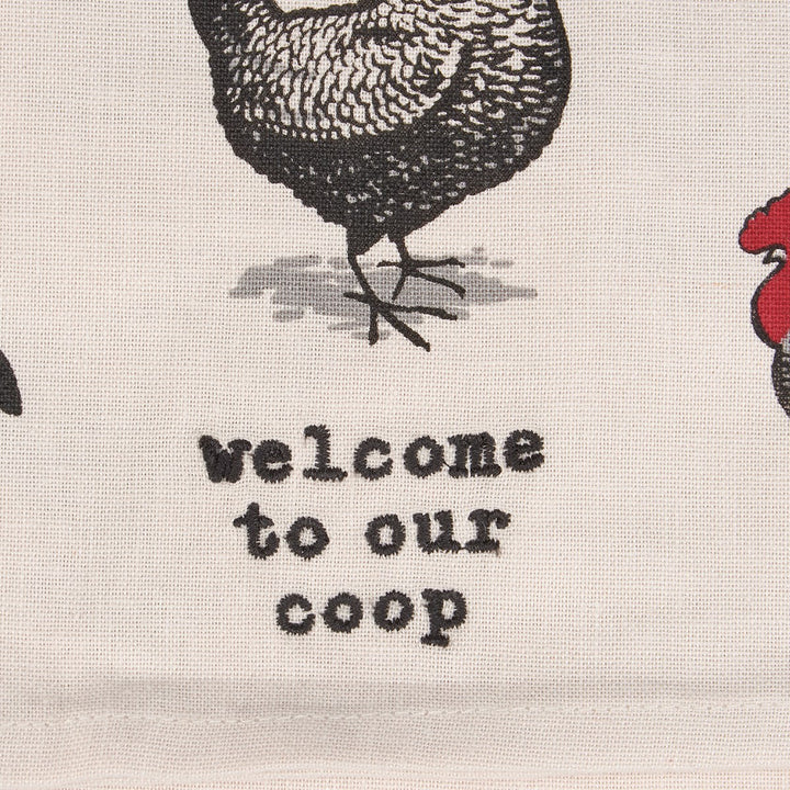 Kitchen Towel - Welcome To Our Coop