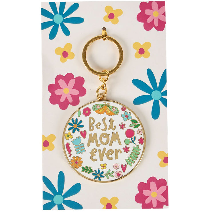 Best Mom Keychain