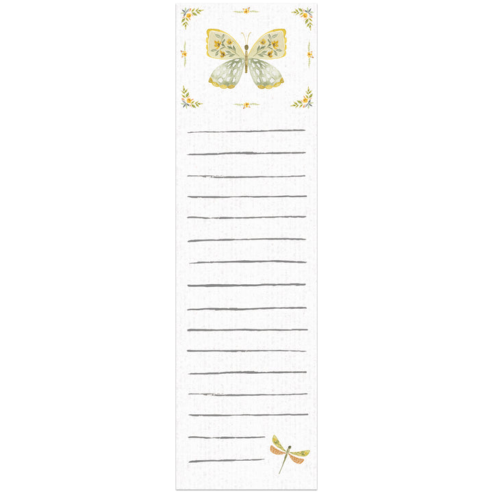 List Notepad- Butterfly