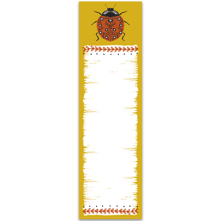 List Notepad - Ladybug