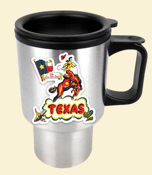 Texas Retro Sticker