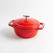 3 Qt. Enameled Cast Iron Dutch Oven - Cherry On Top