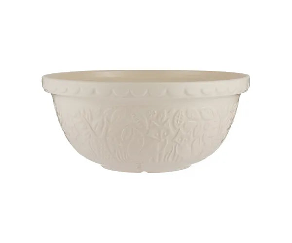 In the Forest Fox - Cream Mixing Bowl 11.75" (S12)