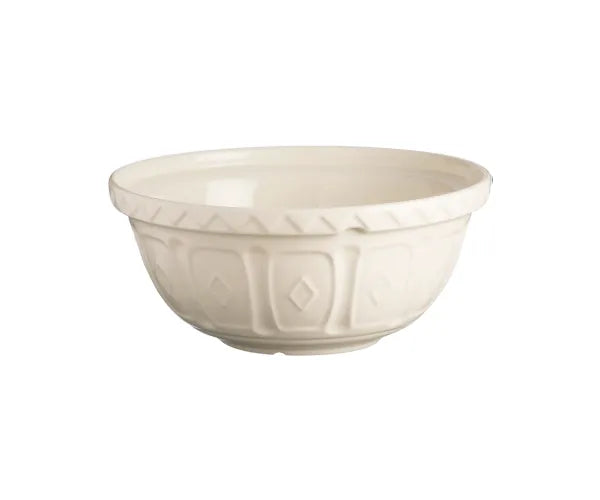 Colour Mix- Cream Mixing Bowl 11.75" (S12)