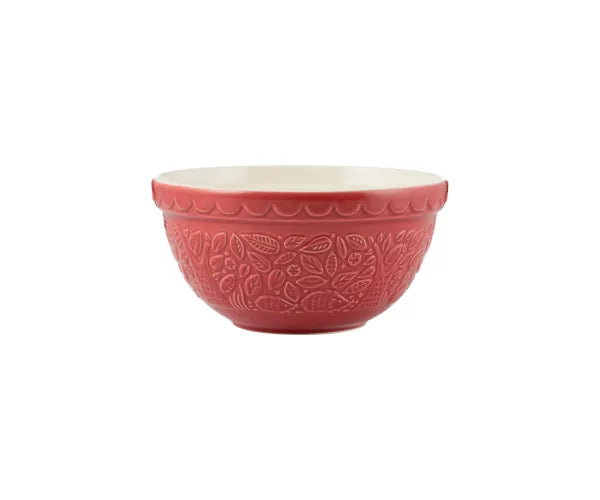 In the Forest Hedgehog- Red Mixing Bowl 8.25" (S30)