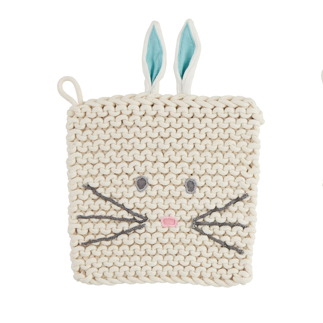 Bunny Crochet Trivets