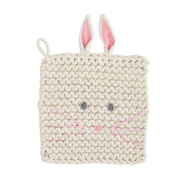 Bunny Crochet Trivets