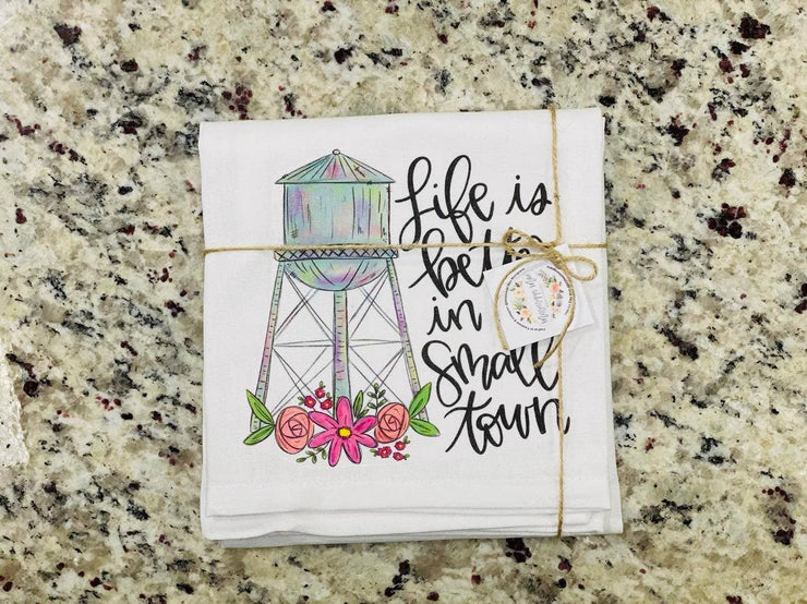 Small Town Kitchen Towel