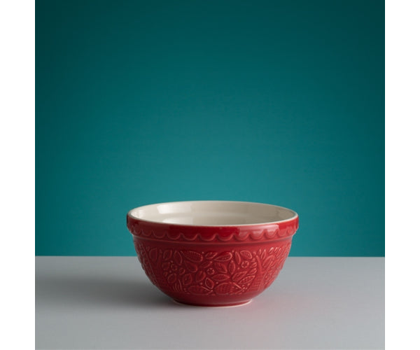 In the Forest Hedgehog- Red Mixing Bowl 8.25" (S30)