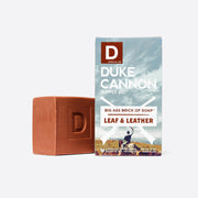 Duke Cannon Big Ass Brick of Soap - Leaf & Leather