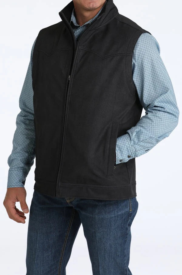 Cinch Men's Bonded Vest - Charcoal