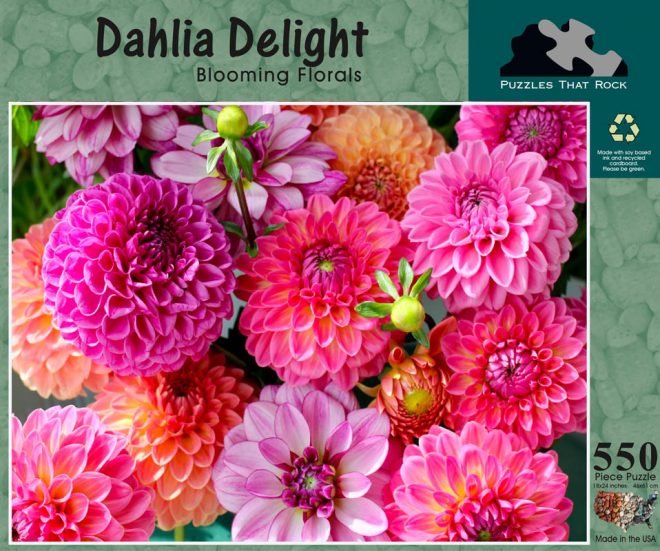 Dahlia Delight Jigsaw Puzzle