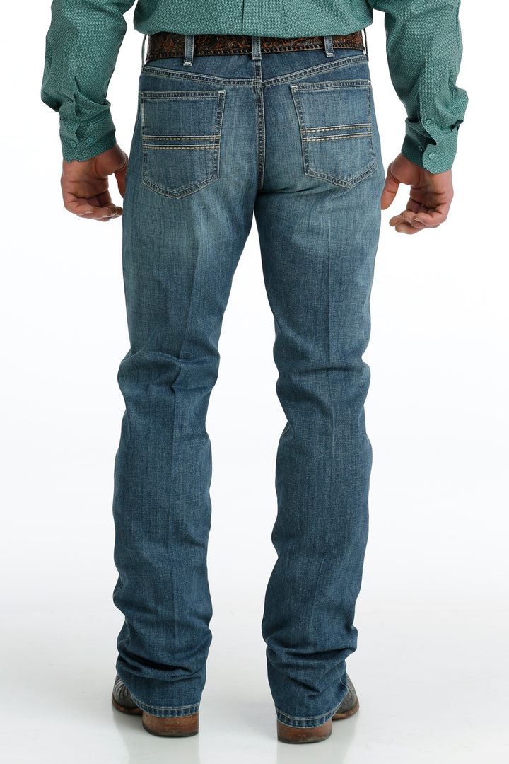 Cinch Men's Jeans - Silver Label- Medium Stonewash - Performance Stretch Denim