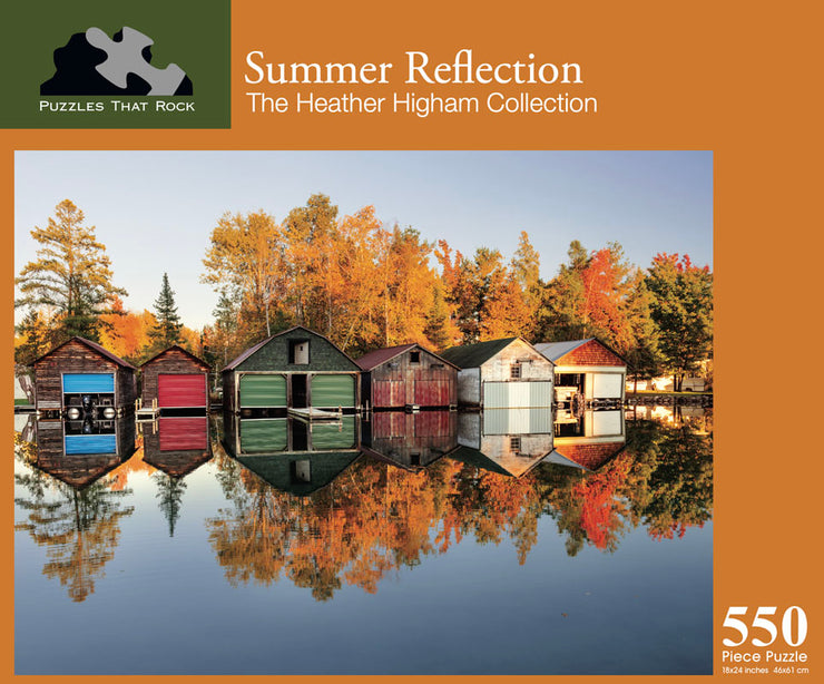 Summer Reflection Puzzle