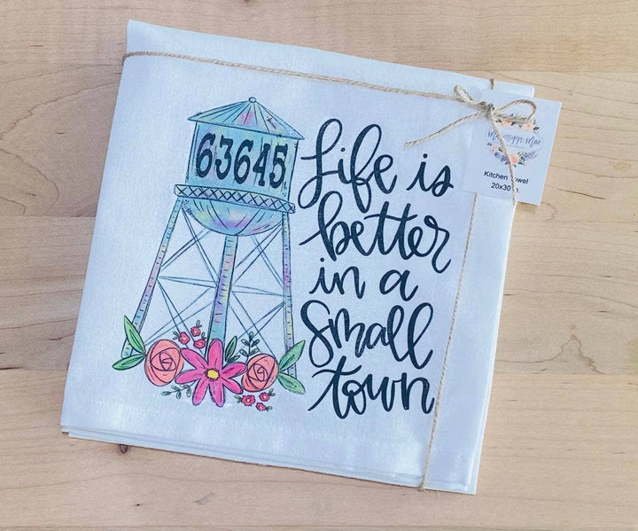 Small Town Kitchen Towel