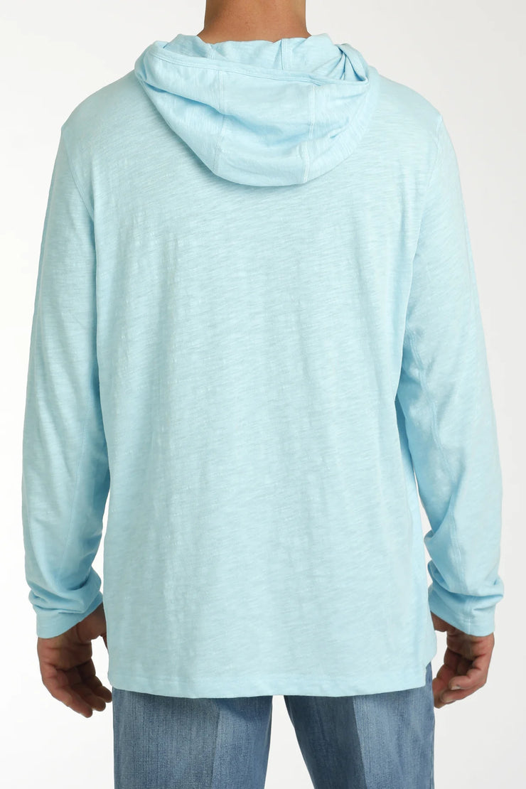 Men's Cinch Arenaflex Hoodie - Light Blue