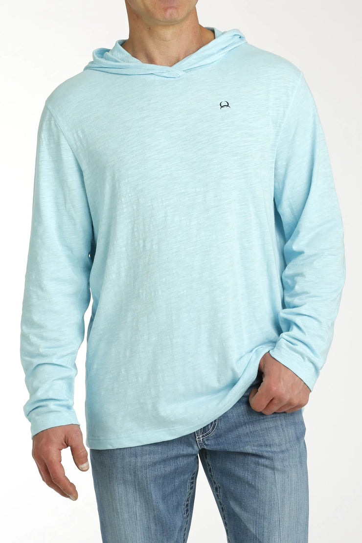 Men's Cinch Arenaflex Hoodie - Light Blue