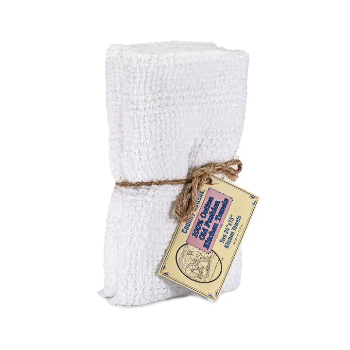 24”x15” 100% Cotton Kitchen Towels - Country Cotton