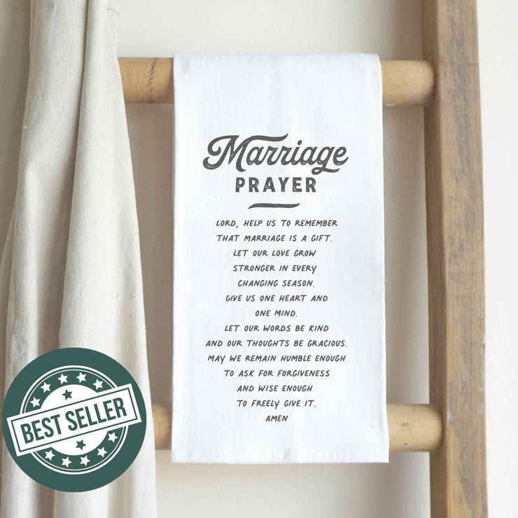 Marriage Prayer Tea Towel