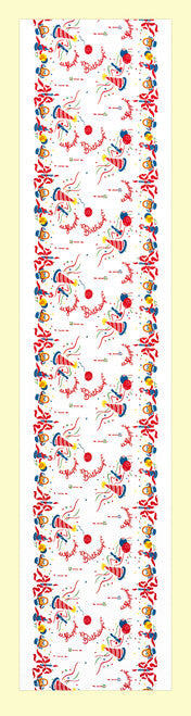 Happy  Birthday Retro 50s Table Runner