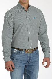 Cinch Men's Long Sleeve Shirt - Gingham Print