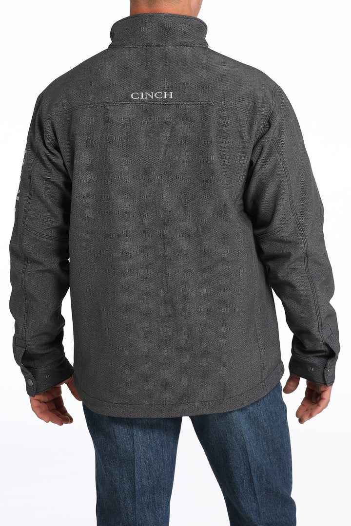 Men's Concealed Carry Bonded Jacket - Gray