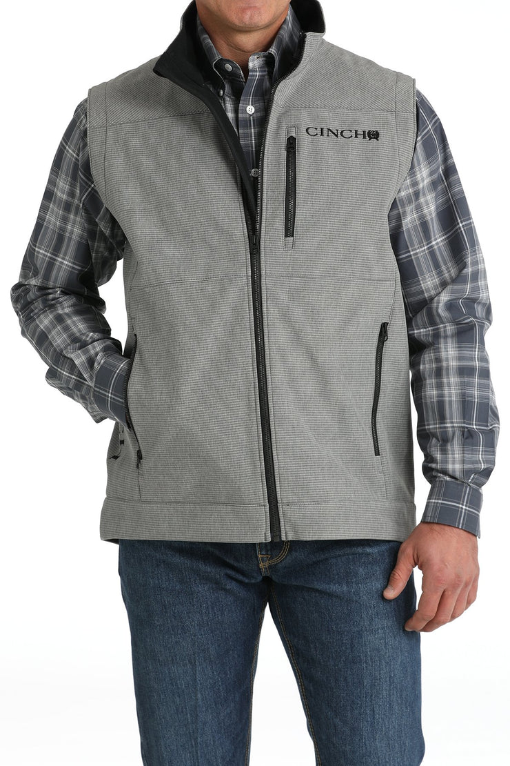 Cinch Men's Bonded Vest - Gray