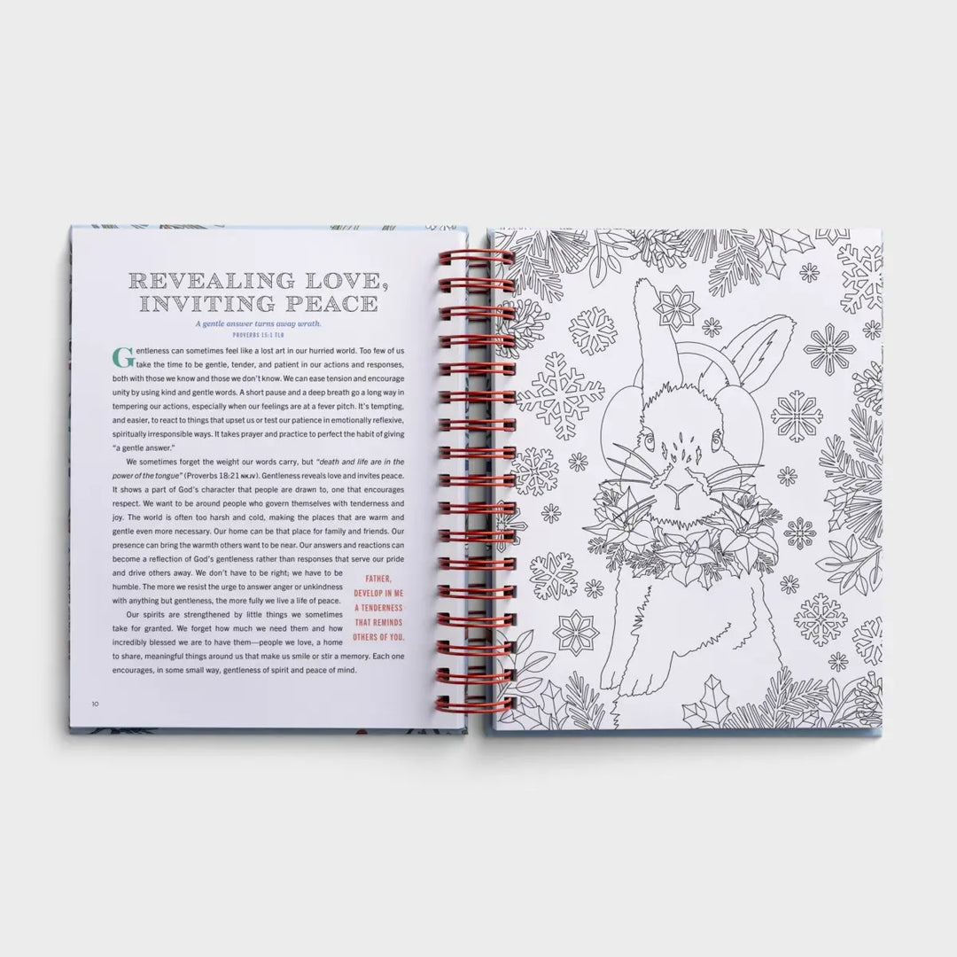 Cozy Moments to Calm Your Heart: Devotional Coloring Book