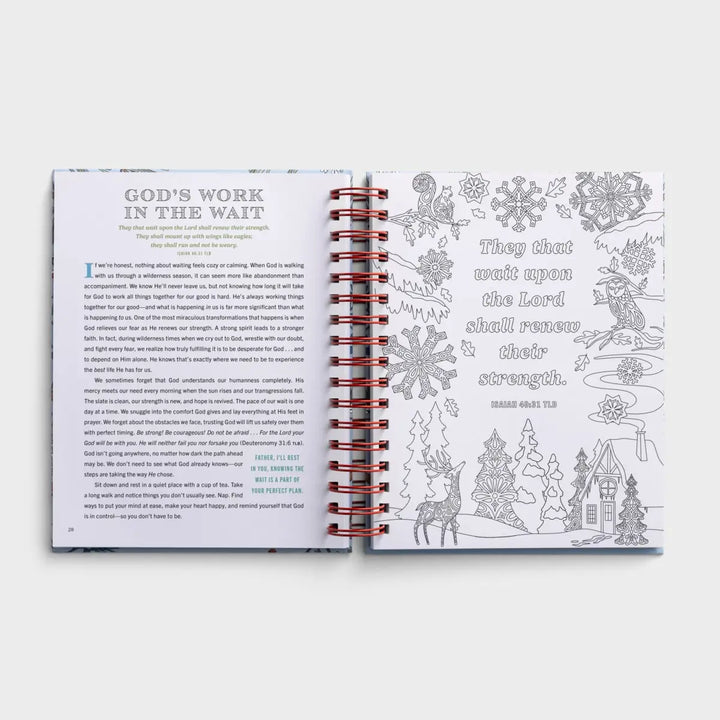 Cozy Moments to Calm Your Heart: Devotional Coloring Book