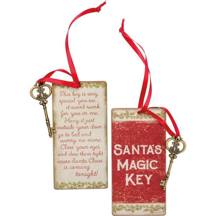 Ornament - Santa's Magic Key