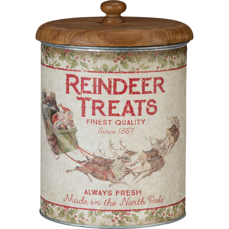 Canister - Reindeer Treats