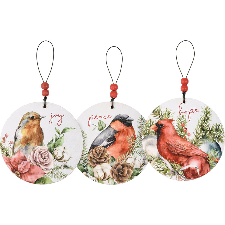 Ornament Set - Birds