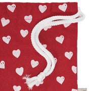 Drawstring Pouch - Hearts