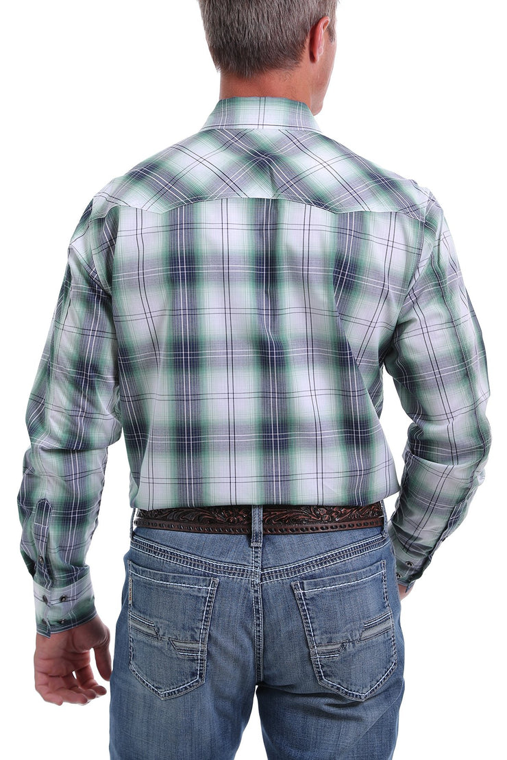 Cinch - Men's Long Sleeve Shirt - Green