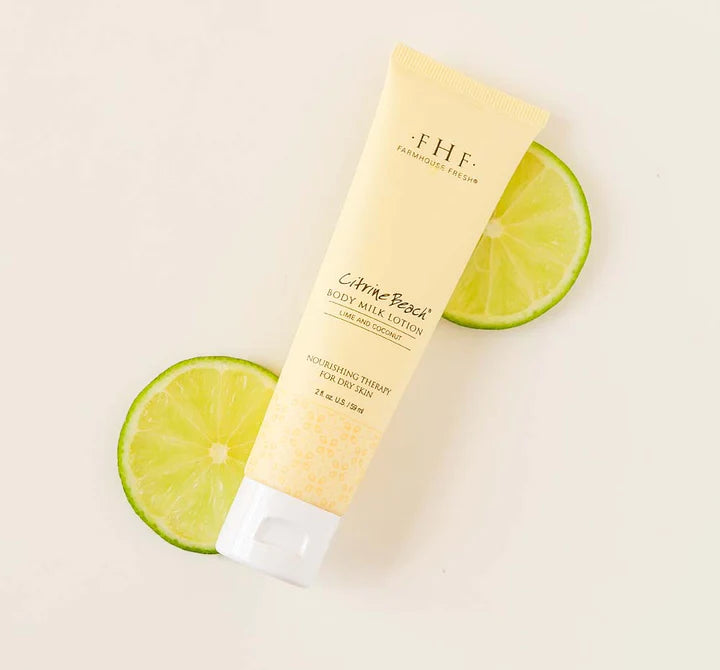 Citrine Beach -Body Milk Travel Lotion