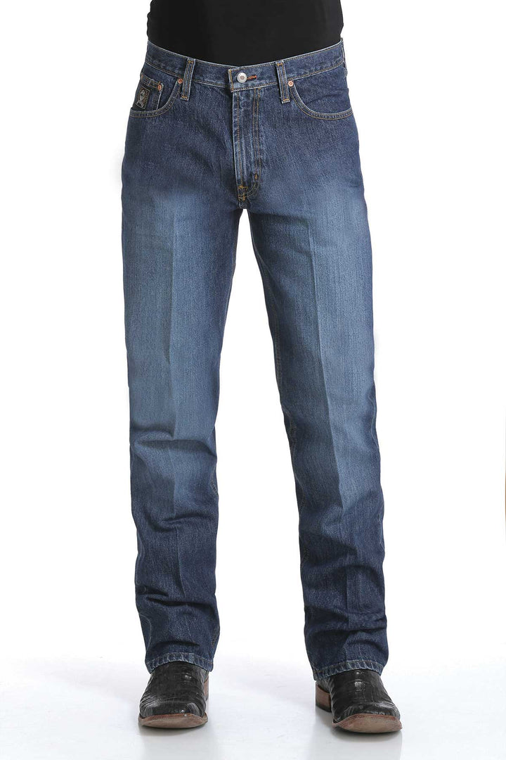 Cinch Men's Jeans - Black Label Dark Stone Wash