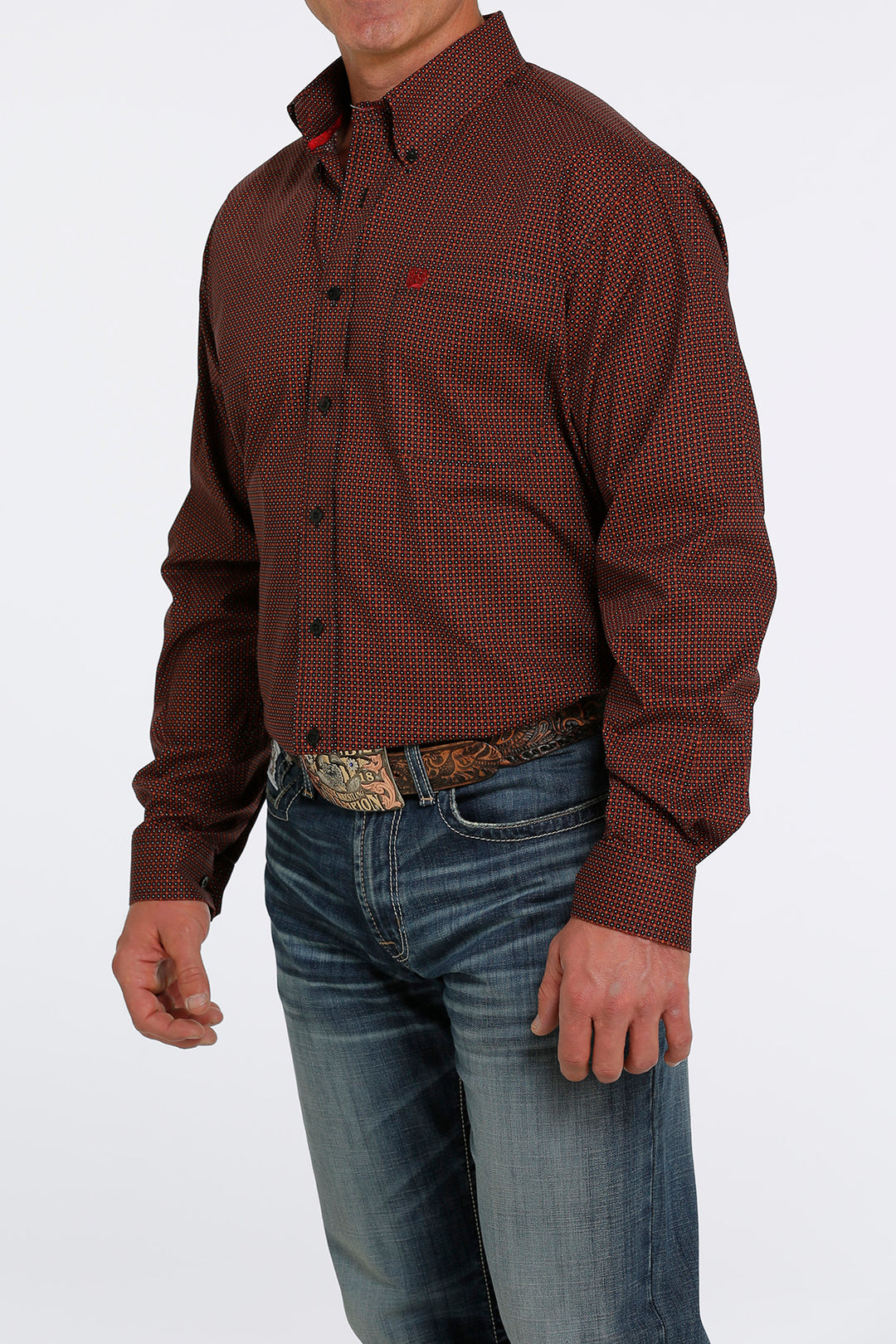 Cinch - Men's Long Sleeve Shirt - Black