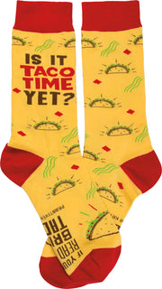 Socks - Is It Taco Time Yet?