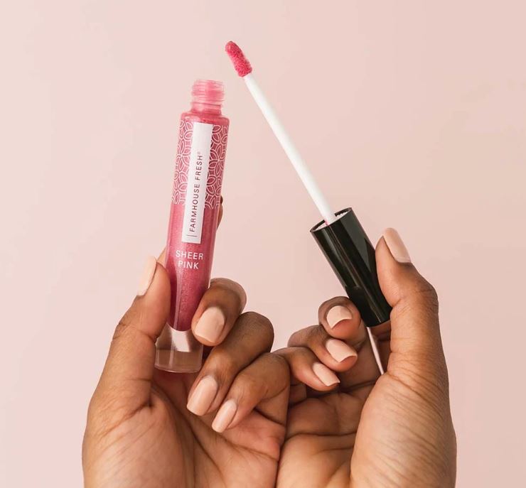 Vitamin Glaze Oil Infused Lip Gloss - Sheer Pink